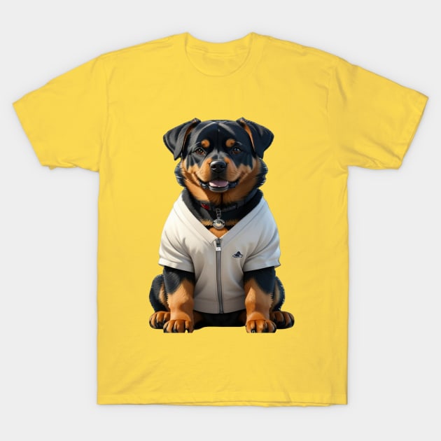 Rottweiler Dog T-Shirt by MagicHub